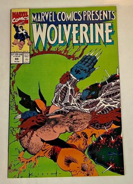 Marvel Comics Presents 86, First Full Appearance of Cyber, Wolverine 1991