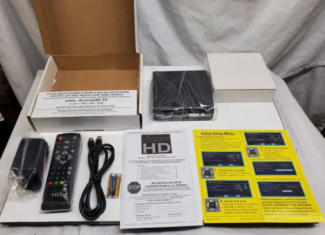 NEW in Box -Access HD - DTA1080D - Digital to Analog, TV Converter, New In Box