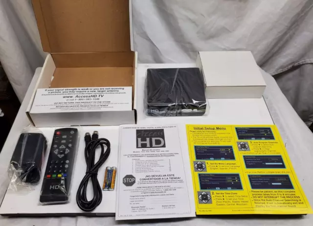 NEW in Box -Access HD - DTA1080D - Digital to Analog, TV Converter, New In Box