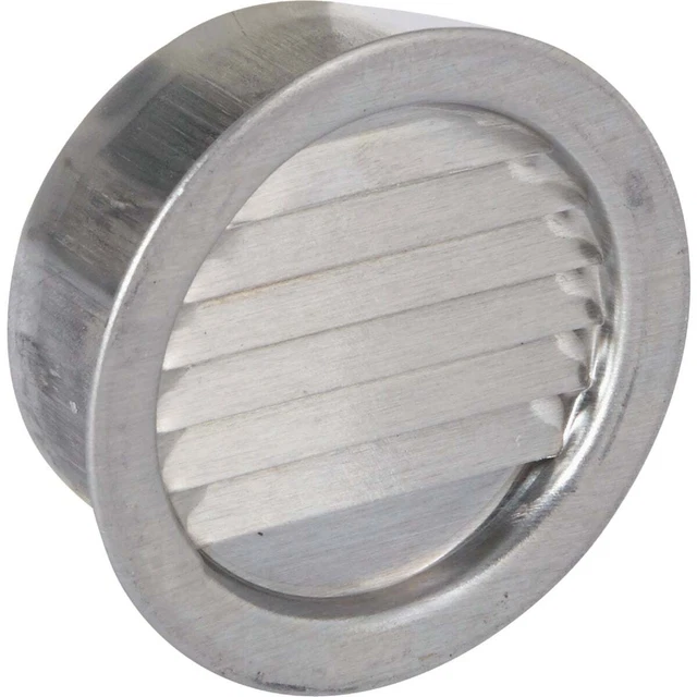 Air Vent 2 In. Aluminum Mini Louver Soffit Vent (6 Count) 50001 Air Vent 50001