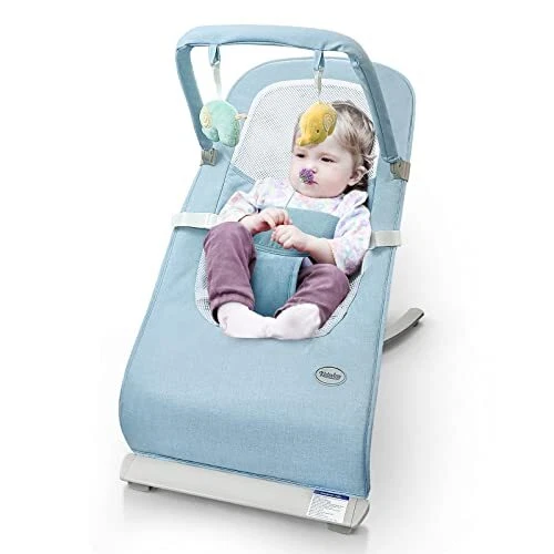 Bouncer for Babies, Portable Bouncer Seat for Babies, Portable Baby Rocker