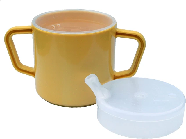 Henleys Trinkbecher/Becher/Trinkbecher 260ml Tasse für behinderte Erwachsene. Einfacher Griff