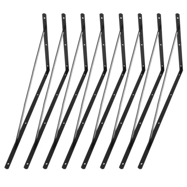 Heavy Duty Shelf Brackets 50X30cm Metal Shelves Supports 90 Degree Triangular