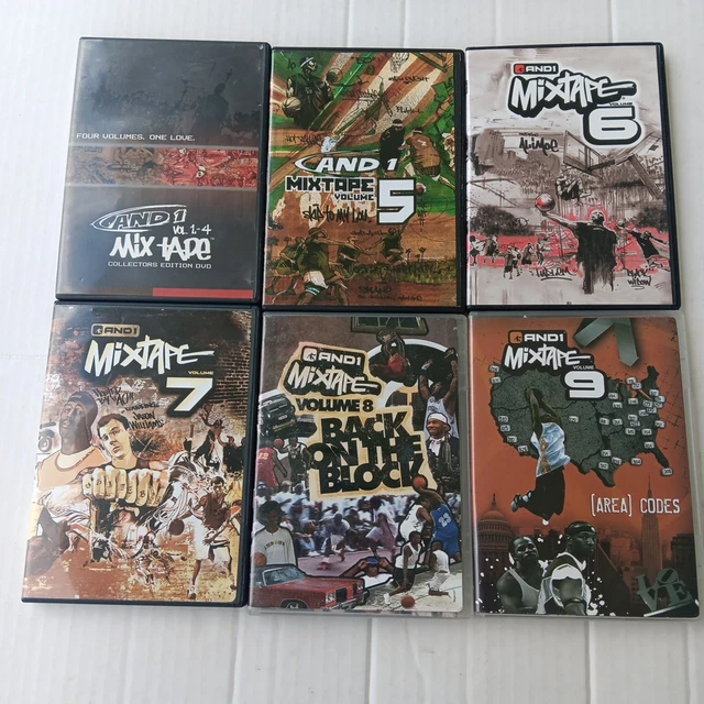 AND1 MIXTAPE VOL 1-4 5 8 9