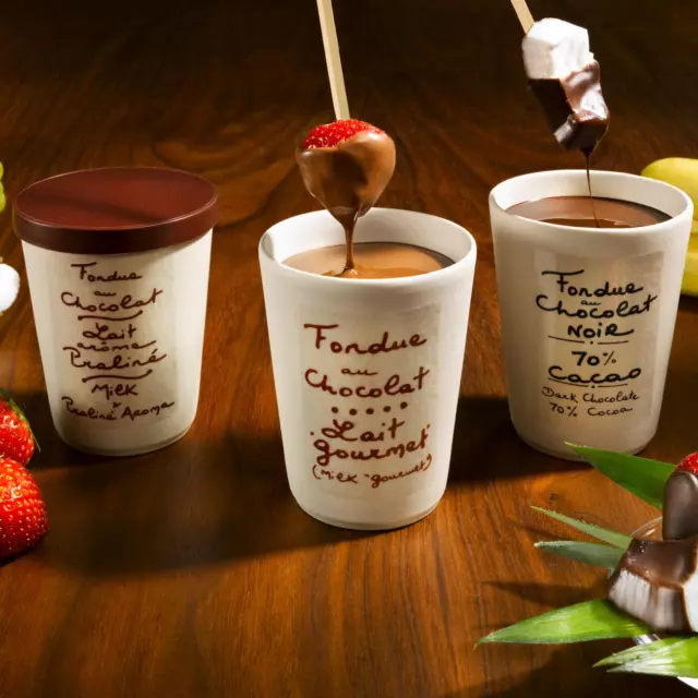 microondas francés CHOCOLATE FONDUE olla Aux Anysetiers du Roy - ELIGE SABOR 2