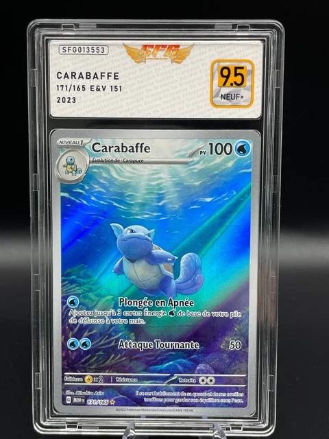 Carabaffe 171-165 AR - Carte Pokémon sv2a Pokémon Card 151 JPN Carabaffe 171-165 AR - Carte Pokémon sv2a Pokémon Card 151 JPN