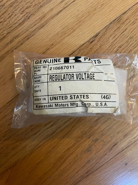 Kawasaki Voltage Regulator OEM Part # 210667011 - New