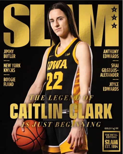 GOLD METAL SLAM 249 CAITLIN CLARK (#d/94) PRESALE! SOLD OUT! LIMITED EDITION