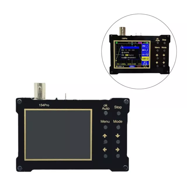 Oscilloscope num??rique portable compact avec g??n??rateur de signal et ??cran L