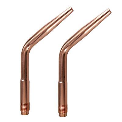 Type 5 Swaged Welding Brazing Nozzle No.5 Tip 2.6mm Oxy Acetylene 2 Pack