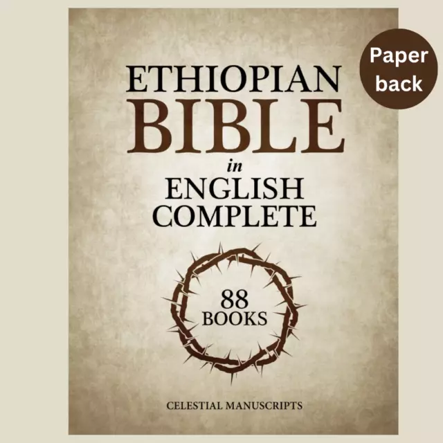 Ethiopian Bible in English Complete: The 88 Missing Books Paperback AU STOCK