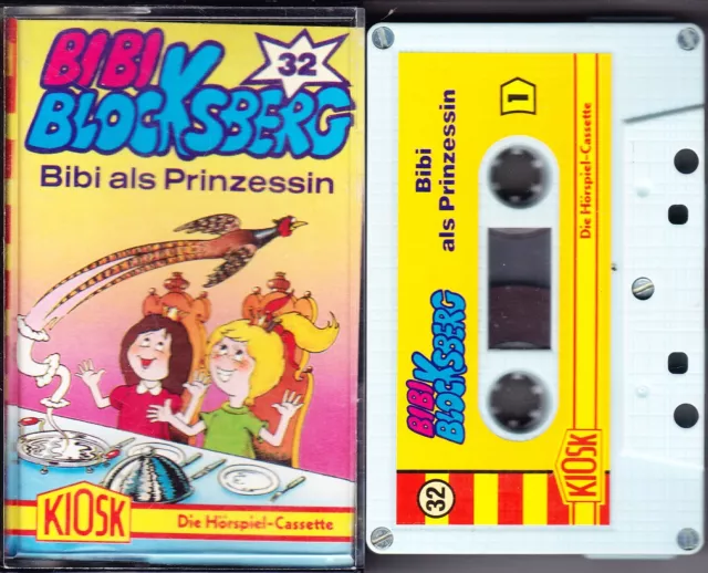 MC Bibi Blocksberg 32 - Bibi Blocksberg als Prinzessin - KIOSK gelb geschraubt