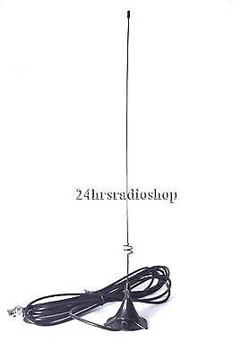 Antenna mobile radio bidirezionale MURS 150 - 160 MHz + supporto magnetico...