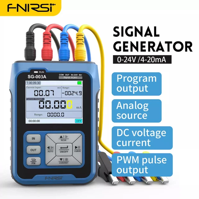 4-20mA Signal Generator Source Voltage Current Analog Process Loop Calibrator