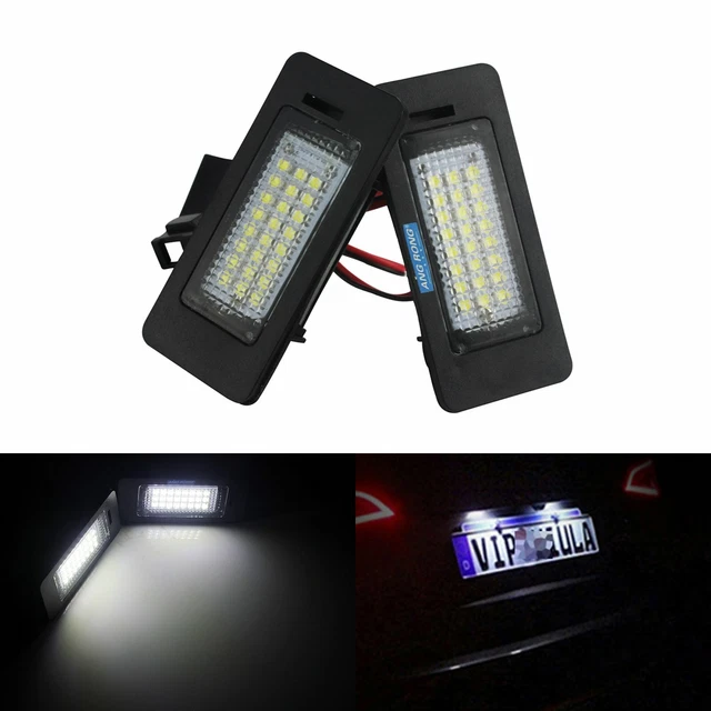 Éclairage LED Plaque Immatriculation Seat Ibiza Leon Superb Exeo - 18 LED 7000K Sans Erreur OBD