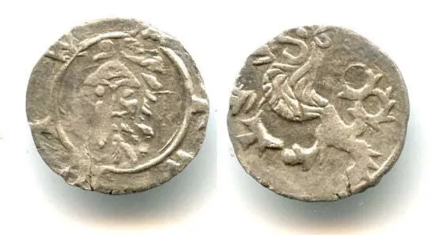 Rare silver haler (with "T" mintmark) of Sigismund of Luxemburg from Schlesian P