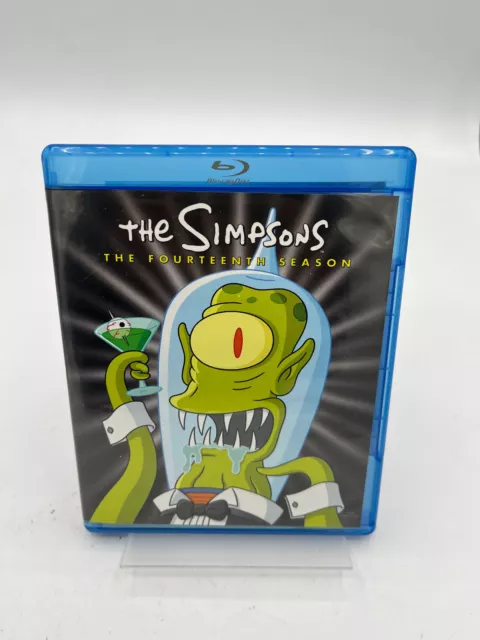 Simpsons the Fourteenth Season (Blu-ray) VG+