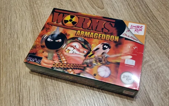 Nintendo 64 N64 Worms: Armageddon Limited Run Games LRG + Card NEU OVP Sealed