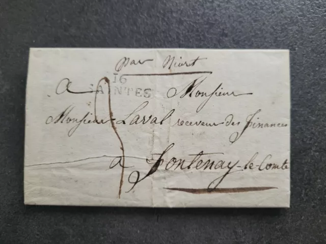 1822 Autograph Letter General DEMONTS (1782-1846) Many Campaigns, Injured 3