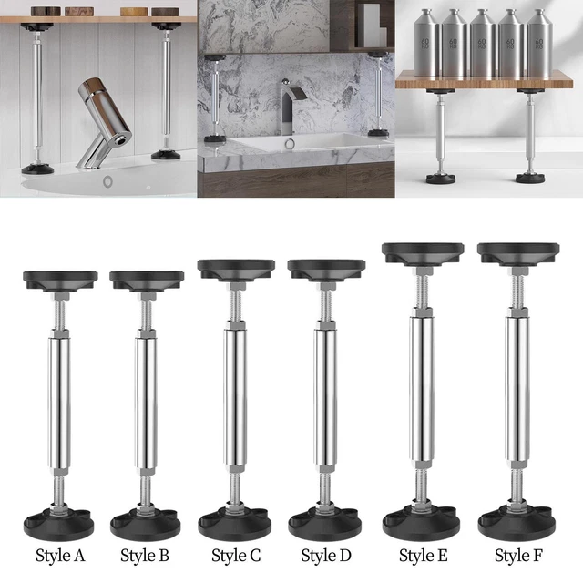 2pcs Pieds De Nivellement Meuble Réglable Pied Réglable Patin De Meuble Jambe Pied De Table