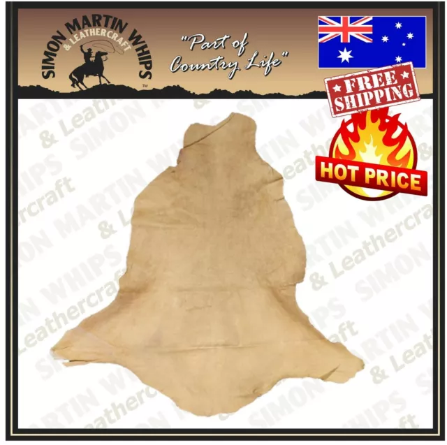 Kangaroo Leather Chrome Tanned Whisky - Australian Tanned Hides