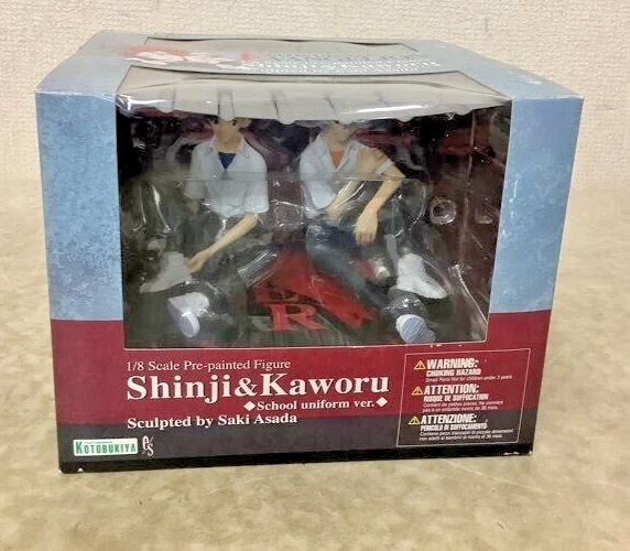 Kotobukiya Neon Genesis Evangelion Shinji Kaworu School Uniform Ver. 1/8 Figure