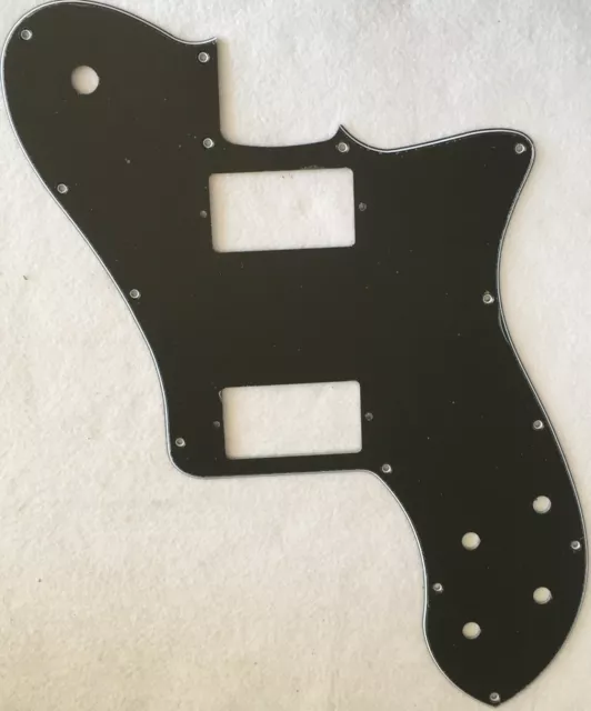 Fits US Fender 72 Tele Standard Humbucker Guitar Pickguard,3 Ply Black