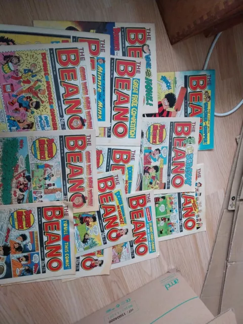 12 X BEANO COMICS 1989/90 Bundle Lot issues