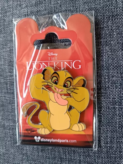 Pin’s Simba Grimace Roi Lion / The King OE Disney Disneyland Paris Grimace