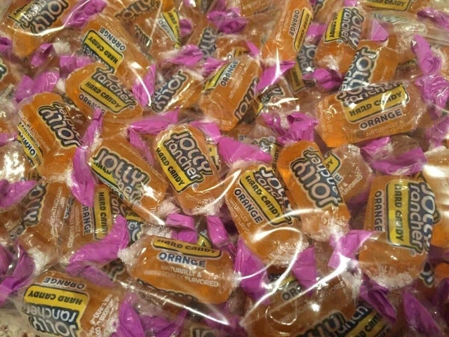 Jolly Ranchers Orange candy 1/2 POUND LB 8 OZ bulk hard Candy EXP 10/24 World 📦