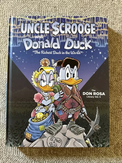 Uncle Scrooge & Donald Duck Don Rosa Library Vol 5 HC Fantagraphics