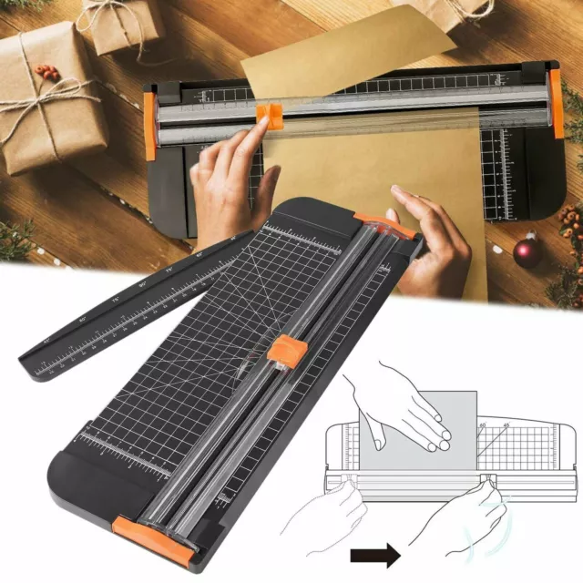 Photo Paper Cutter Guillotine Trimmer Cutting Ruler Home Office Arts Heavy Duty