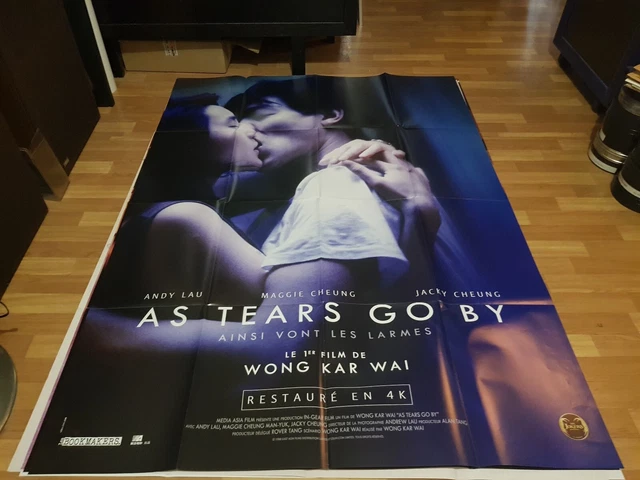 Affiche cinema 120x160 AS TEARS GO BY,WONG KAR WAI