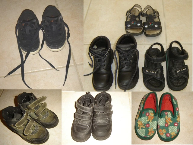 Chaussures De Garçon Pointures 28 Soit 4 Vendues 6 Données + Pointure 27 + 29