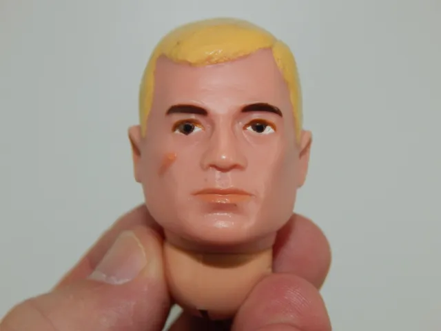 Gi Joe   Vintage Blonde Tm Pilot Head   Excellent Shape