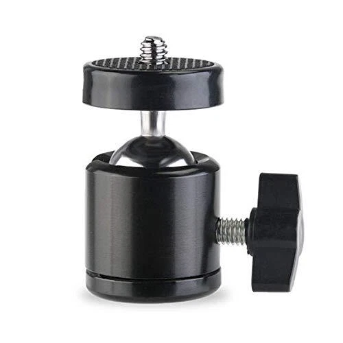 Buspoll Standard Adapter 1/4” and 3/8” Swivel Mini Ball Head