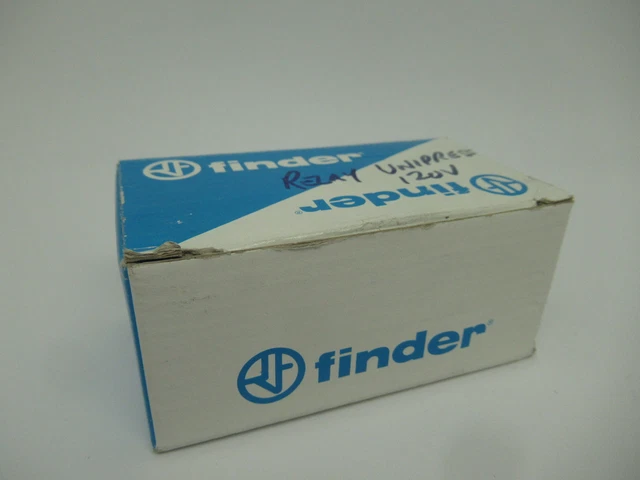 Finder 55.34.8.120.0054 Plug In Relay 120V AC Coil 7A 250V *Lot of 4* NEW