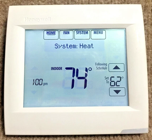 HONEYWELL TH8320R1003 VISIONPRO 8000 Programmable Touchscreen