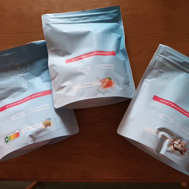 METAFLOW META FLOW Shake Eiskaffee Erdbeere Pina Colada EUR 54,00 ...