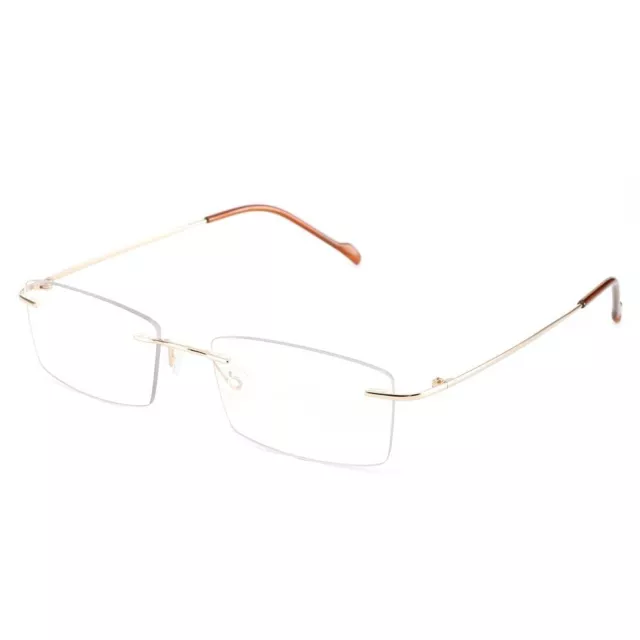 RSINC sin Montura Ligero, Flexible Marco / Gafas/Gafas , para Hombres y Mujeres