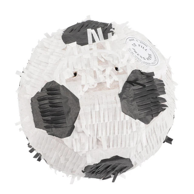 Piñata Football Anniversaire - Set Complet Avec Masque, Confetti Et Bâton Pour Fêtes Foot