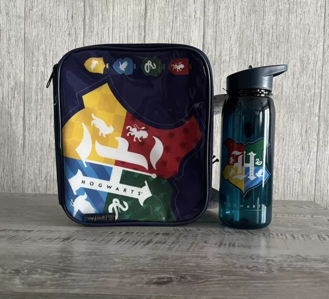 Harry Potter Kids School Lunch Bag and  Drinks Bottle Set - Brand New Tags