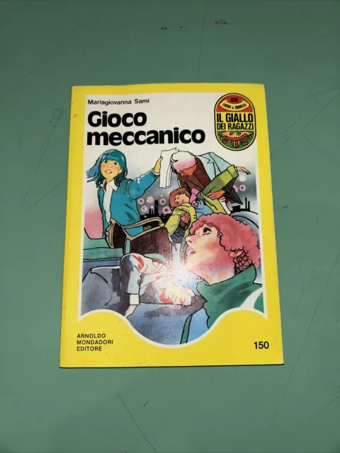 IL GIALLO DEI RAGAZZI MONDADORI 150 Gioco Meccanico