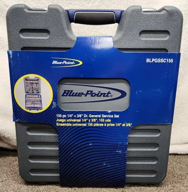 BLUE POINT BLPGSSC155 155 pc Combination Drive General Service Set