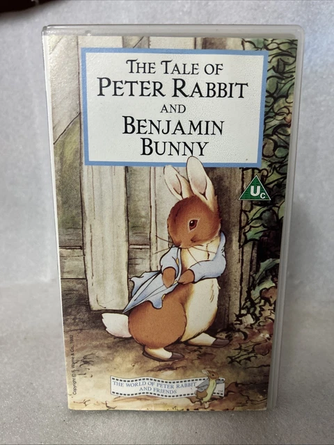 THE TALE OF Peter Rabbit & Benjamin Bunny 1992 VHS Video Tape Beatrix ...