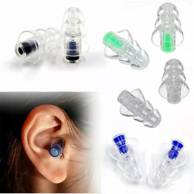 1 Pair Earplugs for Concerts Musicians Motorcycles Noise Cancelling Ear Plugs