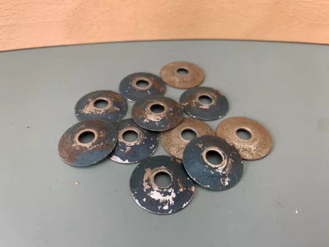 WM F LUDWIG WFL 30s Vtg CUP WASHERS Backing Lug Mounting Screw Parts Lot of 11x