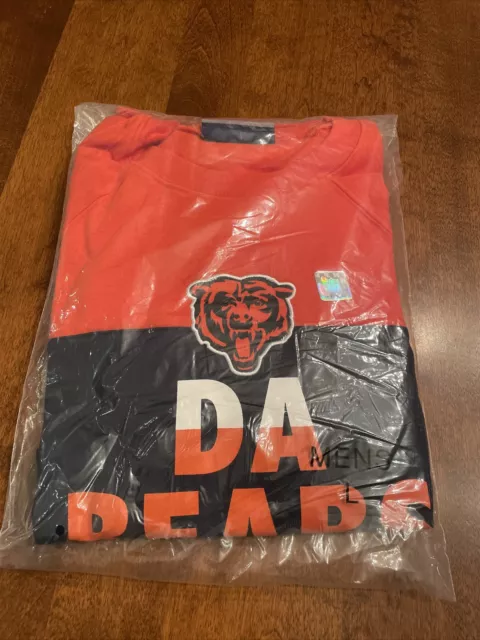 NEW Chicago Bears Mike Ditka Miller Lite Beer Long Sleeve Sweatshirt Shirt