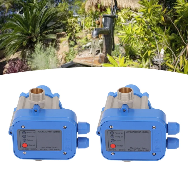 AUTOMATIC WATER PUMP Controller Pressure Switch Control Unit Electronic ...