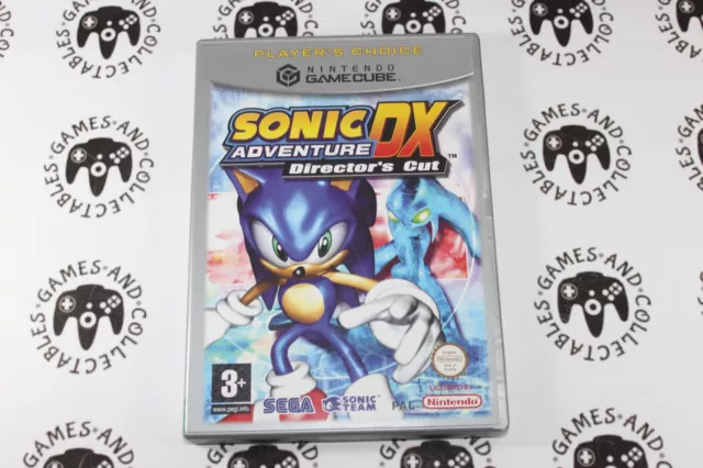 GameCube Replacement Case - NO GAME - Sonic Adventure DX Directors Cut